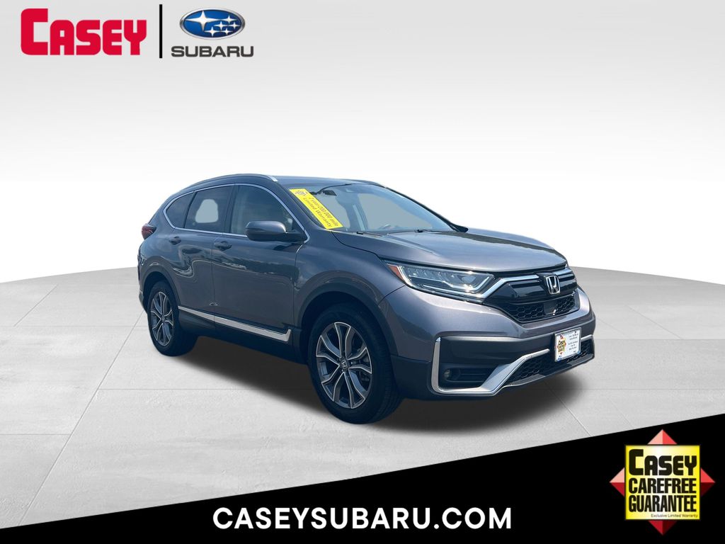 Platinum White Pearl 2021 Honda CR-V SUV / Crossover All-Wheel Drive Continuously Variable Transmission