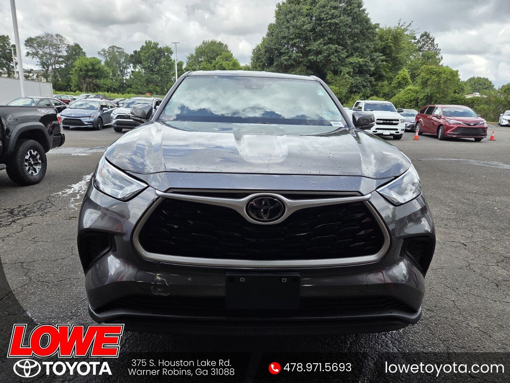 Magnetic Gray Metallic 2023 Toyota Highlander L FWD SUV / Crossover Front-Wheel Drive 8-Speed Automatic