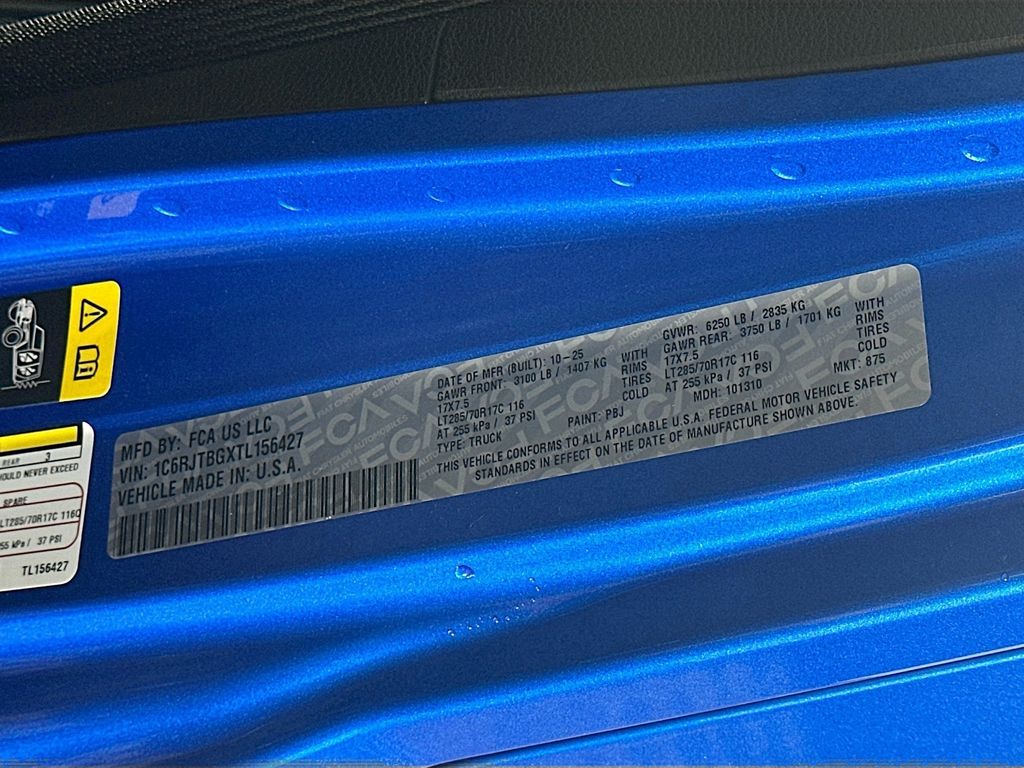 New 2026 Blue Jeep Rubicon X image 19