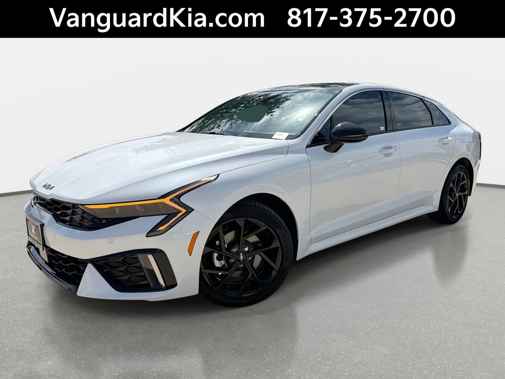 Snow White Pearl 2026 Kia K5 GT-Line FWD Sedan Front-Wheel Drive 8-Speed Automatic