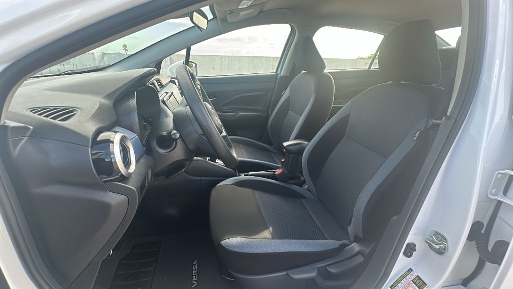 2025 Nissan Versa 1.6 SV White at Wharton Ford