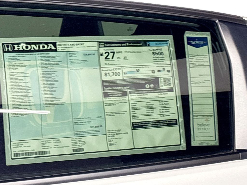 2027 Honda HR-V Sport