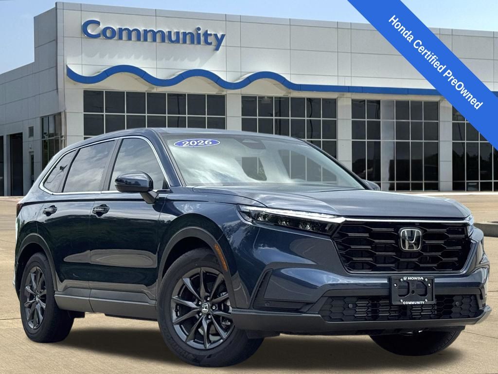 2026 Honda CR-V EX-L Blue at Classic Honda Galveston