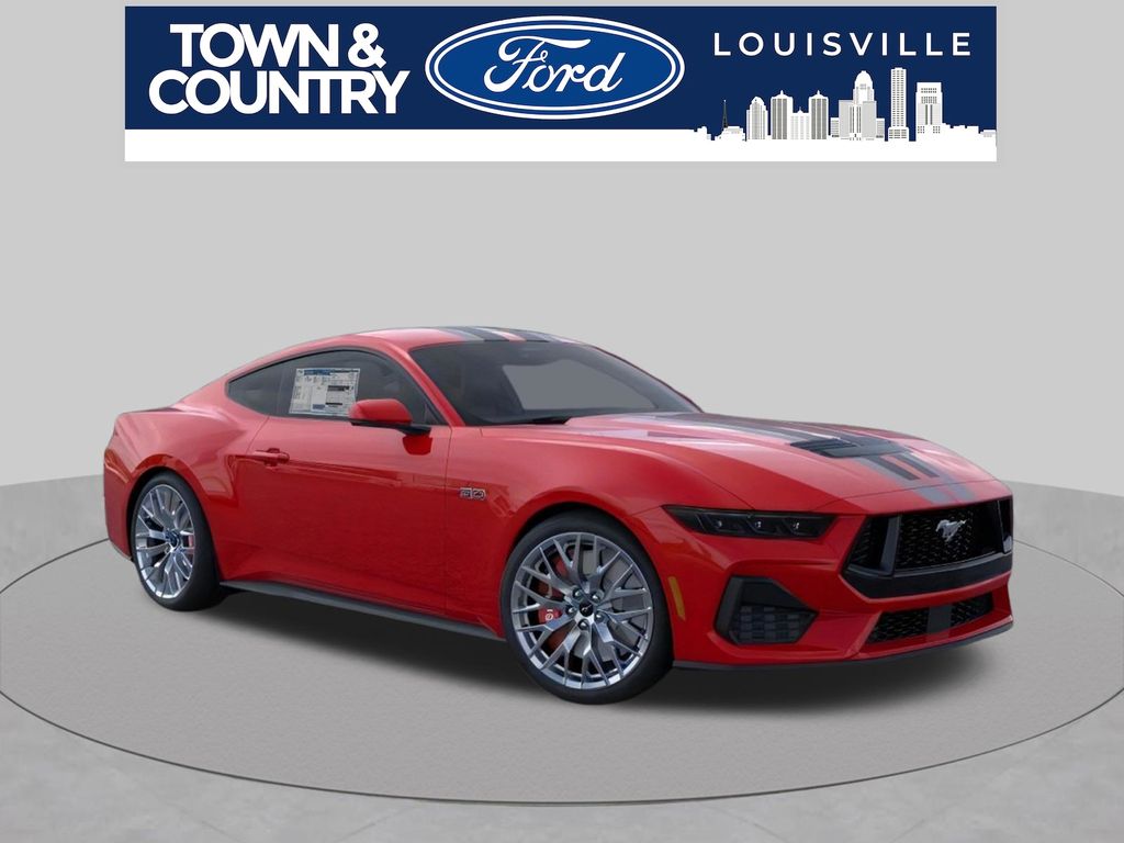 Race Red 2026 Ford Mustang Coupe Rear-Wheel Drive Automatic