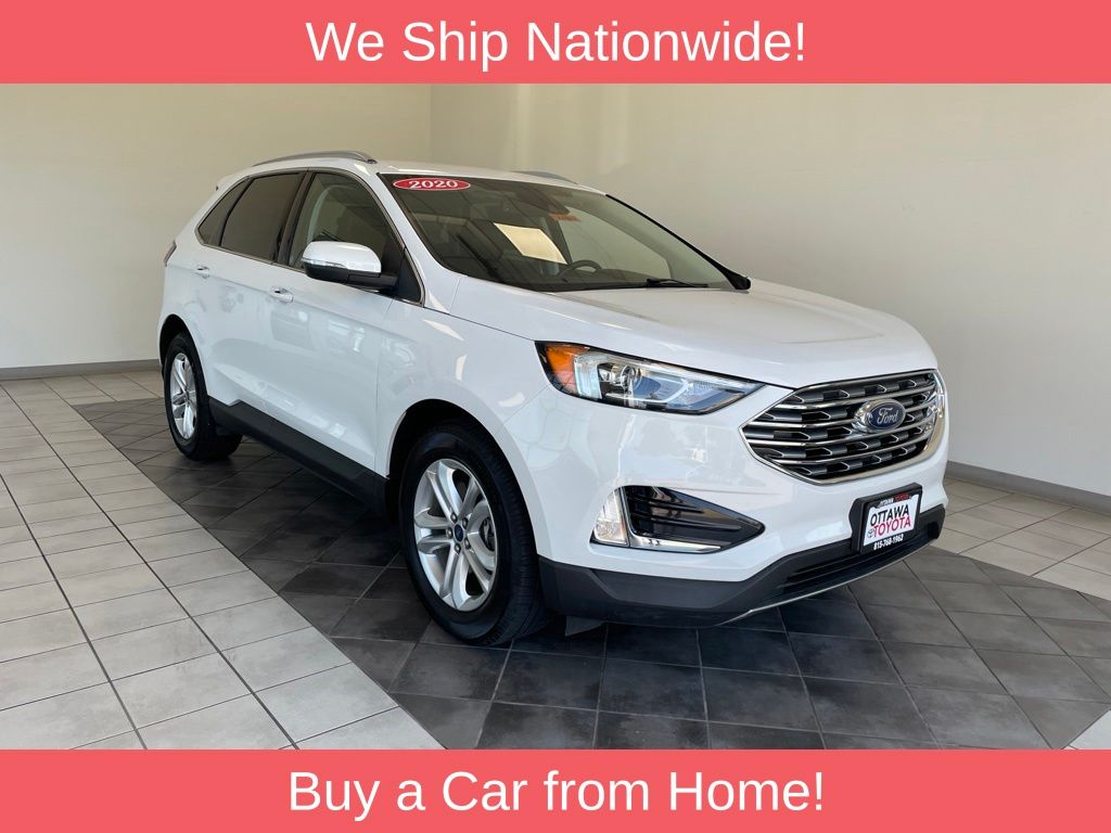 Oxford White 2020 Ford Edge SUV / Crossover All-Wheel Drive 8-Speed Automatic