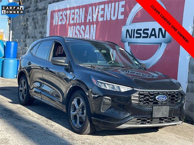 Black Metallic 2024 Ford Escape ST-Line FWD SUV / Crossover Front-Wheel Drive 8-Speed Automatic