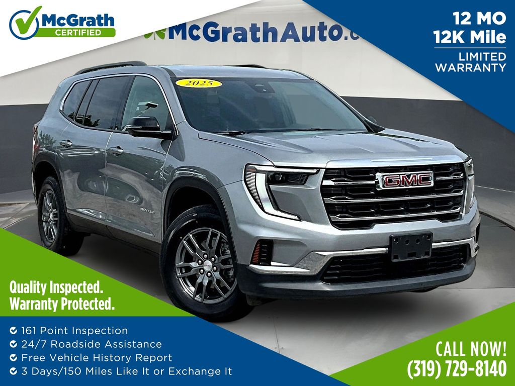 Sterling Metallic 2025 GMC Acadia SUV / Crossover Four-Wheel Drive 8-Speed Automatic