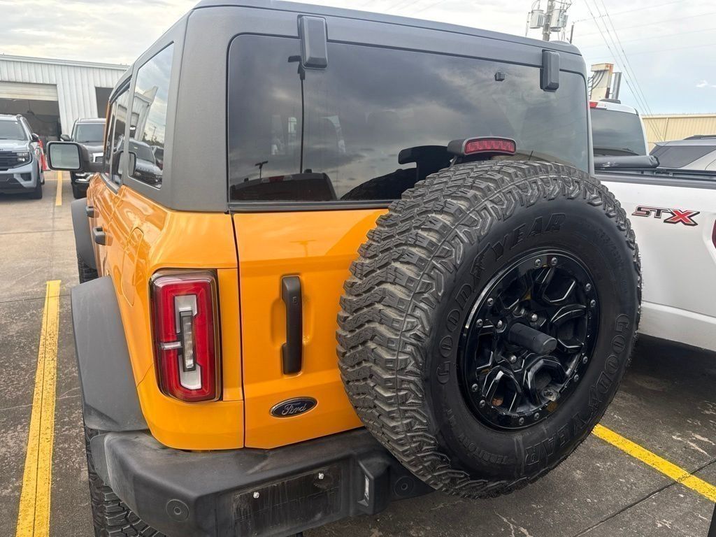 2022 Ford Bronco Wildtrak Orange at Bayway Chrysler Dodge Jeep Ram