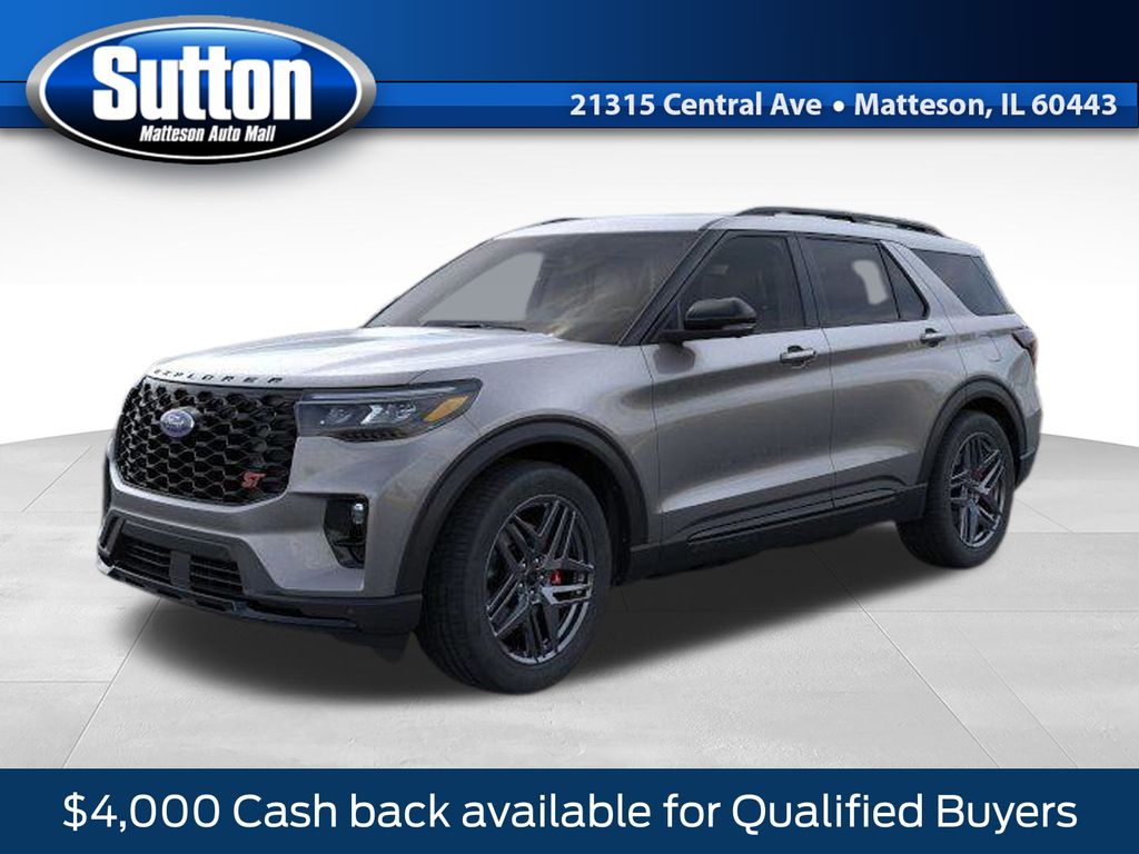 Gray Metallic 2026 Ford Explorer SUV / Crossover All-Wheel Drive Automatic