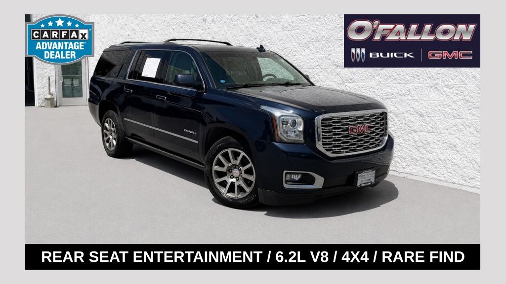 Dark Sapphire Blue Metallic 2018 GMC Yukon XL SUV / Crossover Four-Wheel Drive