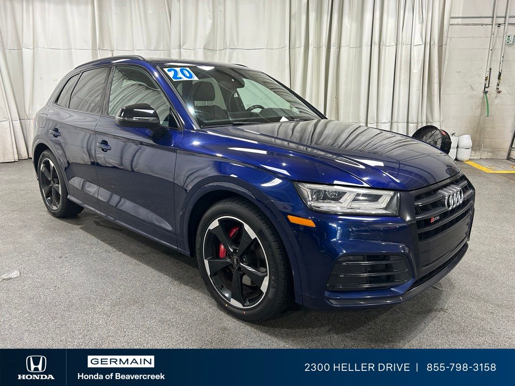 Navarra Blue Metallic 2020 Audi SQ5 3.0T quattro Premium Plus AWD SUV / Crossover All-Wheel Drive 8-Speed Automatic