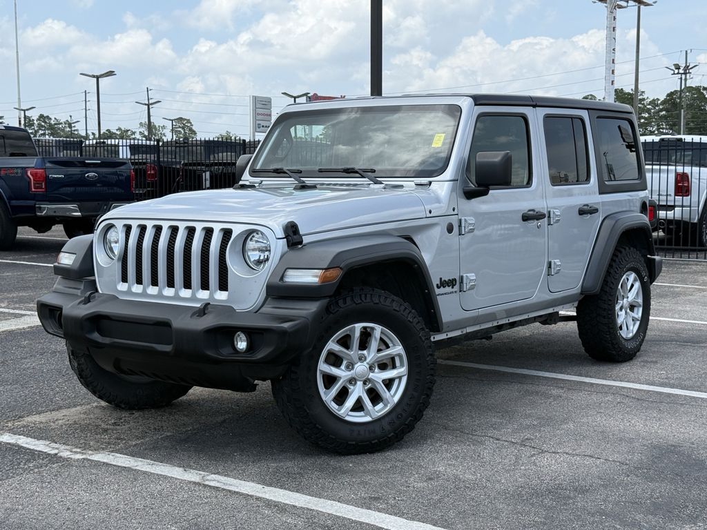 2023 Jeep Wrangler Sport S Silver at DeMontrond Auto Country