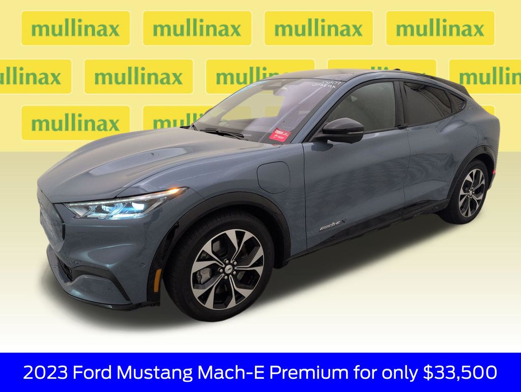 2023 Vapor Blue Metallic Ford Mustang Mach-E Premium RWD SUV