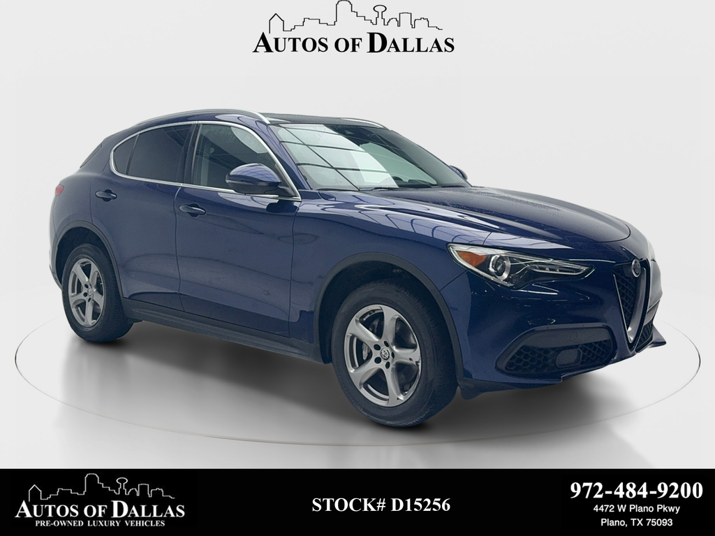 Montecarlo Blue Metallic 2021 Alfa Romeo Stelvio SUV / Crossover Rear-Wheel Drive 8-Speed Automatic