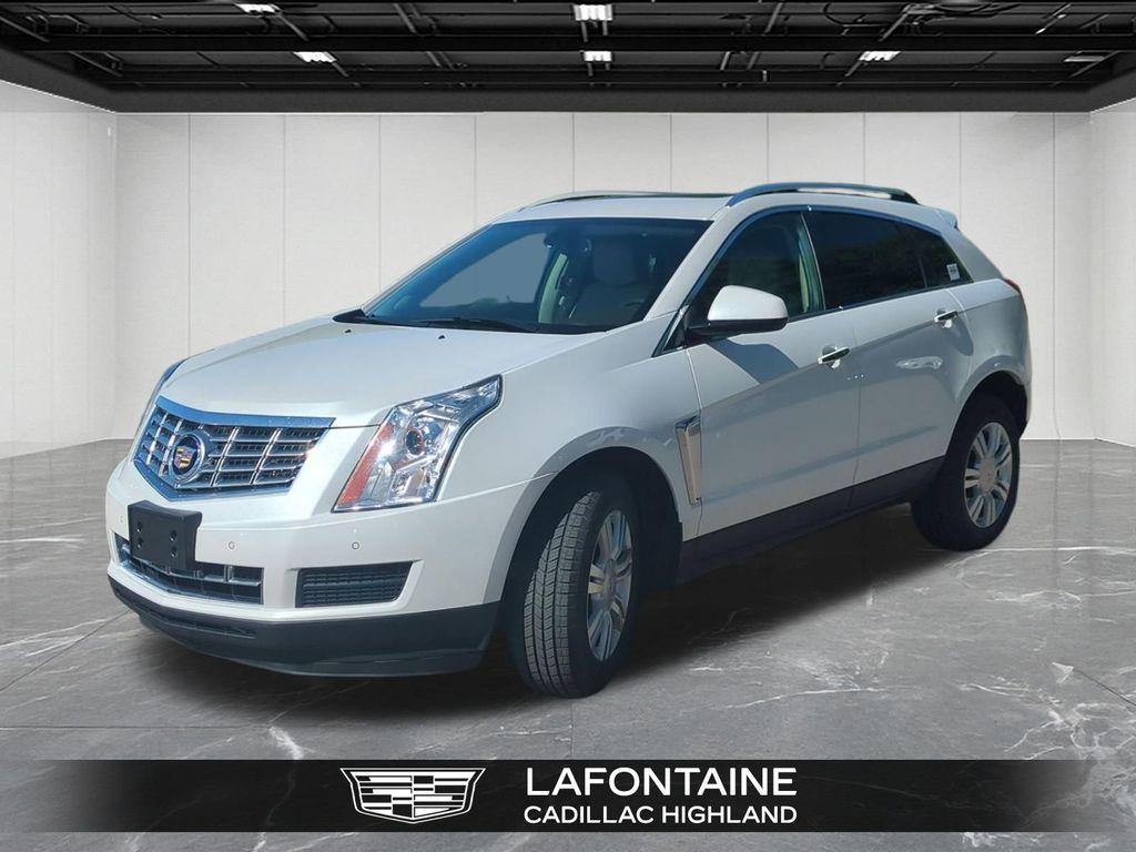 White 2015 Cadillac SRX Luxury FWD SUV / Crossover Front-Wheel Drive 6-Speed Automatic