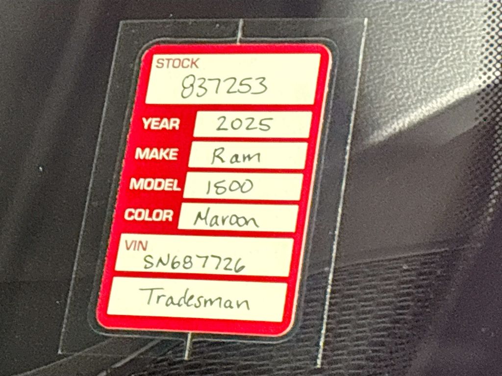 2025 Ram 1500 Tradesman