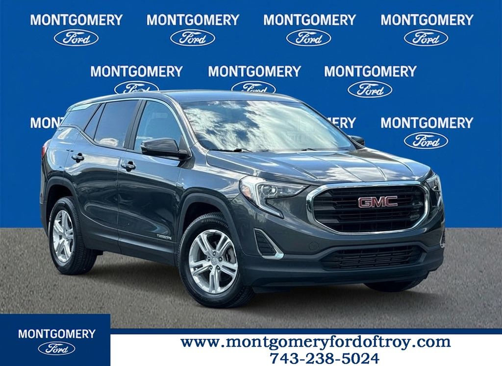 Graphite Gray Metallic 2021 GMC Terrain SUV / Crossover Front-Wheel Drive 9-Speed Automatic