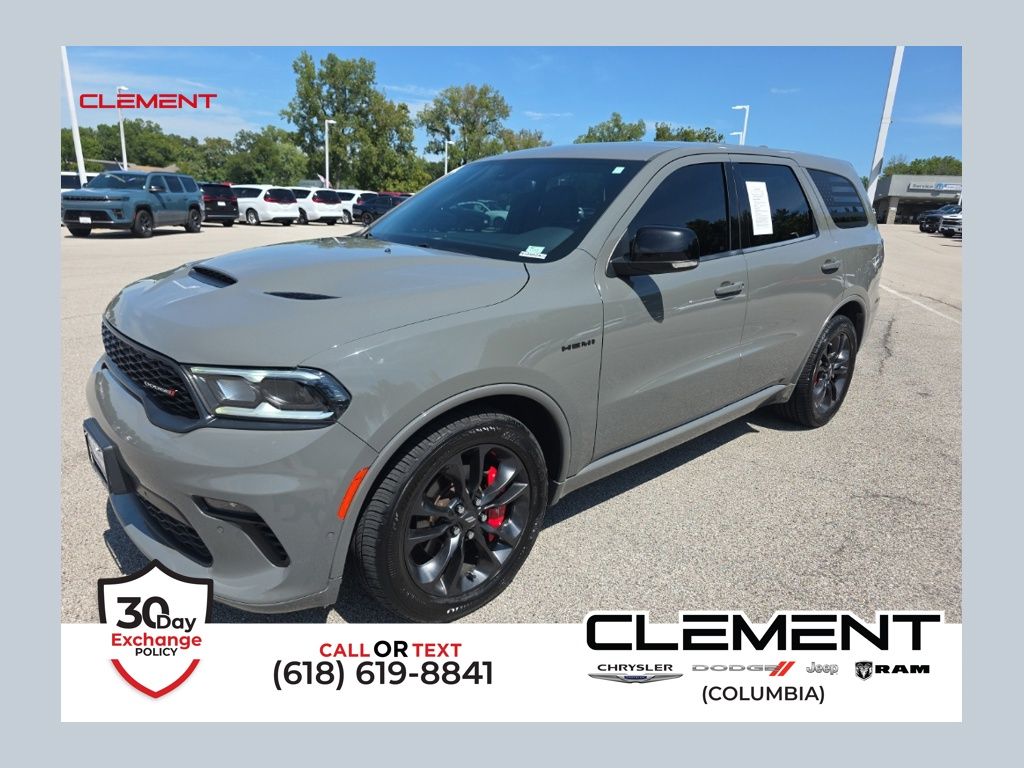 Destroyer Gray Clearcoat 2021 Dodge Durango SUV / Crossover All-Wheel Drive 8-Speed Automatic