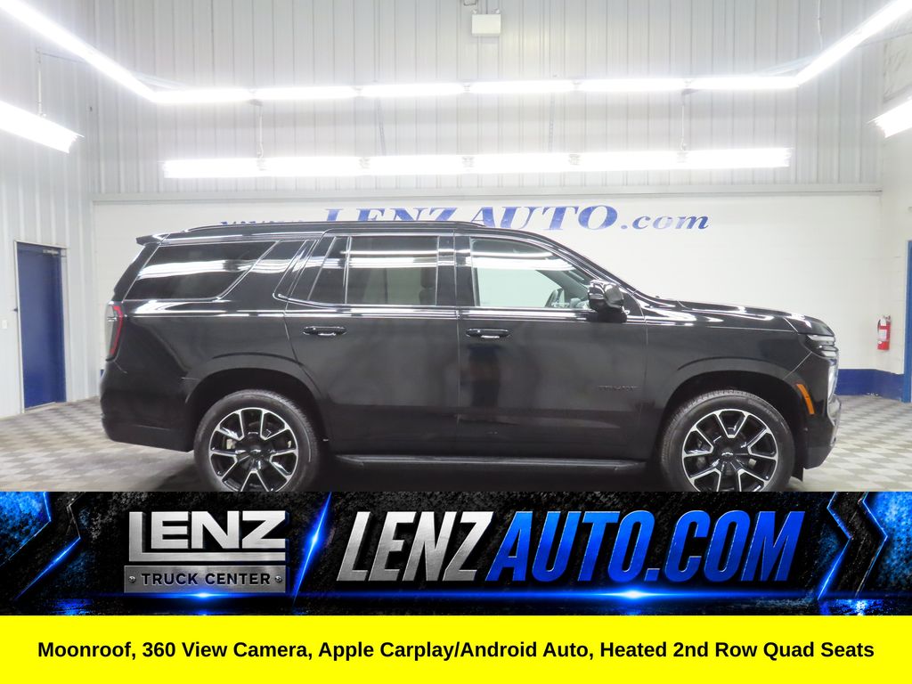 Black 2025 Chevrolet Tahoe RST 4WD SUV / Crossover Four-Wheel Drive