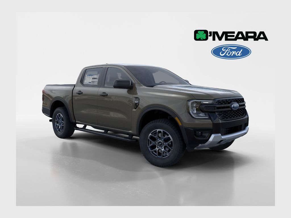 Marsh Gray 2026 Ford Ranger XLT SuperCrew 4WD Pickup Truck Four-Wheel Drive Automatic