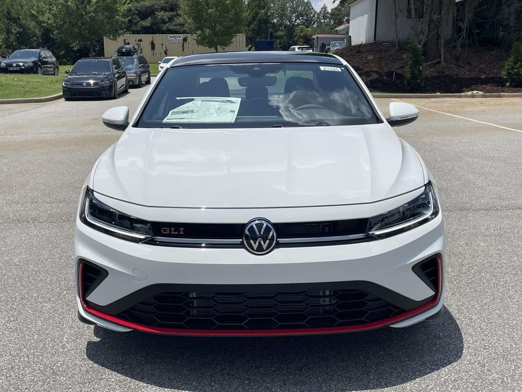 Pure White 2026 Volkswagen Jetta GLI Sedan Front-Wheel Drive 6-Speed Manual
