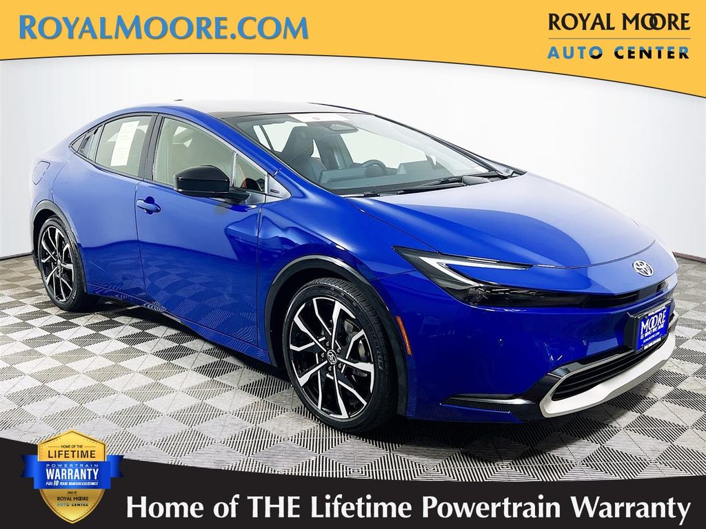 Reservoir Blue 2026 Toyota Prius Plug-In Hybrid Hatchback Front-Wheel Drive Continuously Variable Transmission