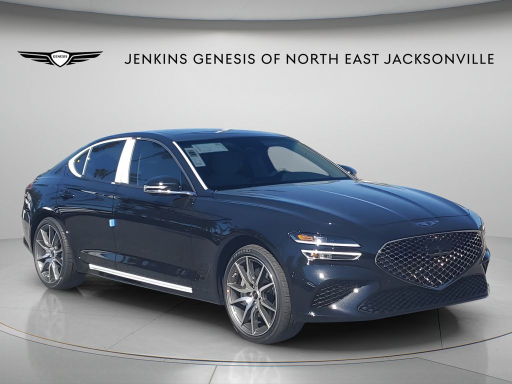 Vik Black 2026 Genesis G70 Sedan Rear-Wheel Drive 8-Speed Automatic