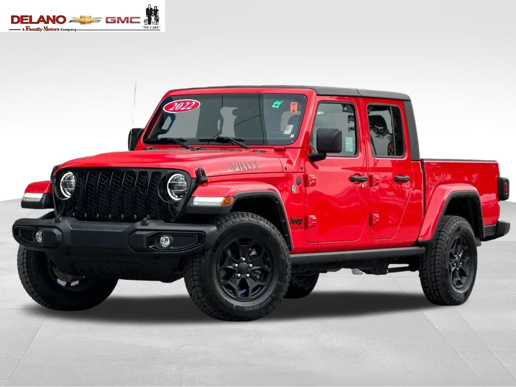 2022 Jeep Gladiator Willys Crew Cab 4WD