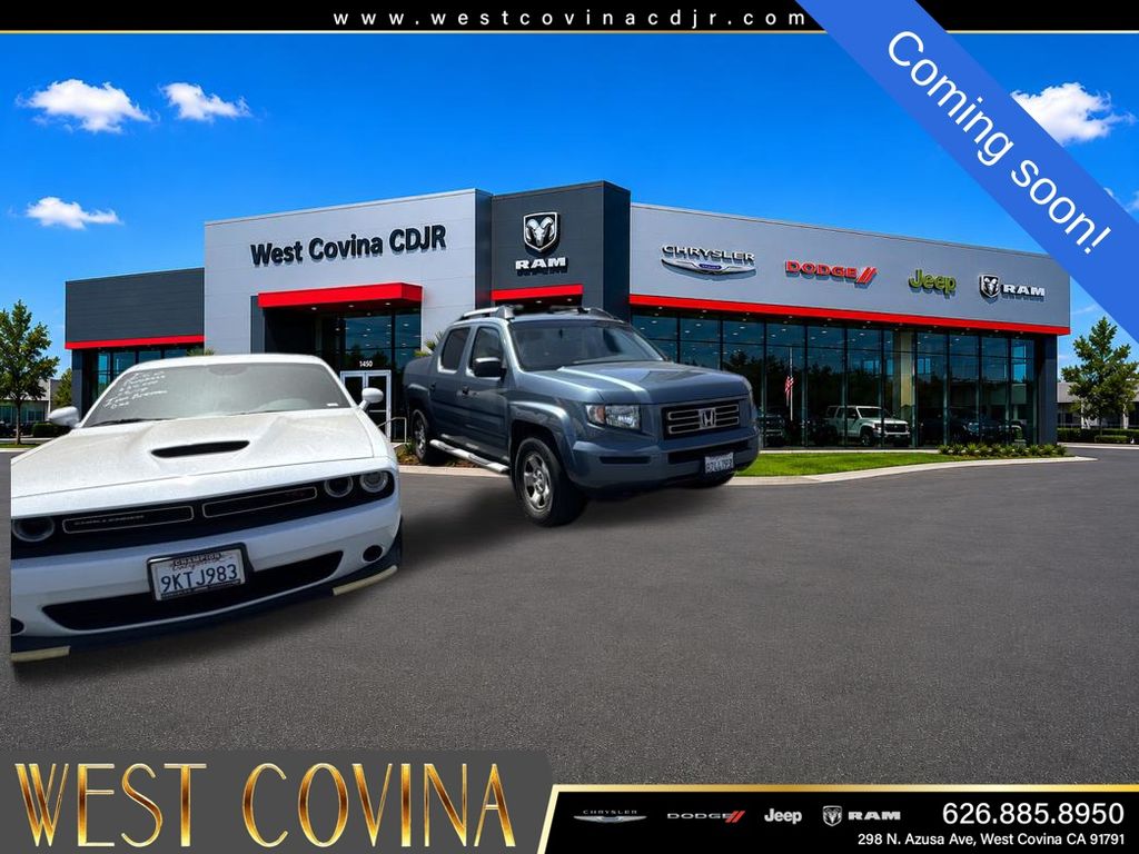 Blue 2008 Honda Ridgeline Pickup Truck Four-Wheel Drive 5-Speed Automatic