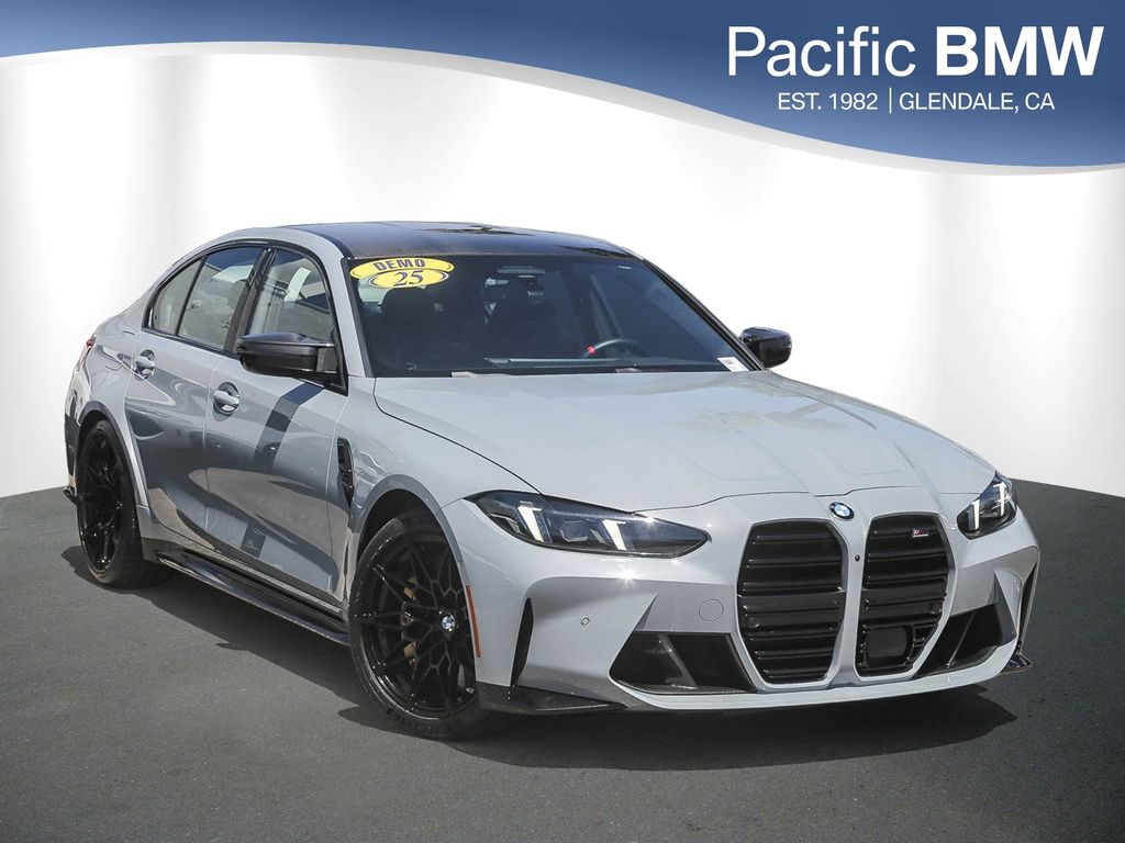 Gray Metallic 2025 BMW M3 Sedan All-Wheel Drive 8-Speed Automatic
