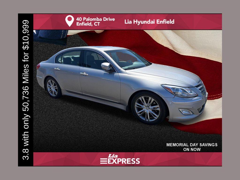 2012 Hyundai Genesis 3.8 RWD