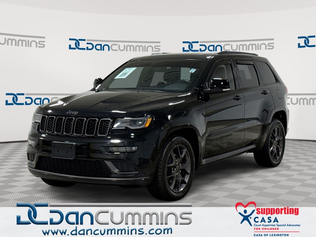 Diamond Black Crystal Pearlcoat 2020 Jeep Grand Cherokee SUV / Crossover Four-Wheel Drive 8-Speed Automatic