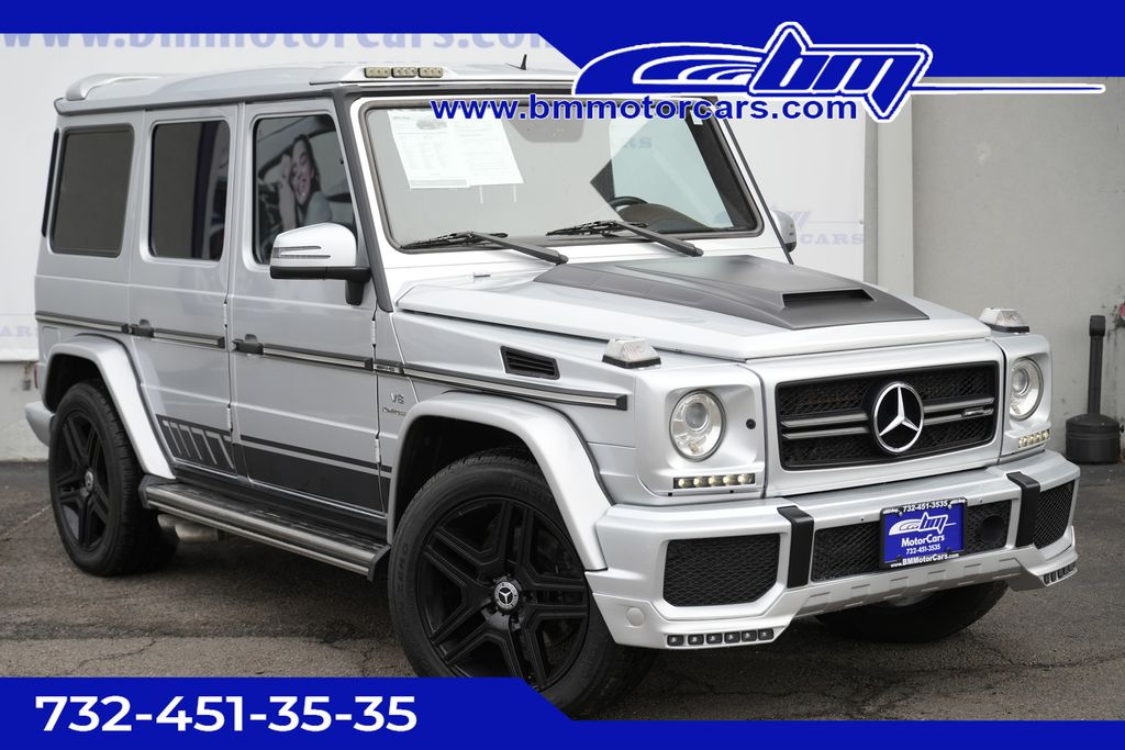 Silver 2008 Mercedes-Benz G-Class G 55 AMG 4MATIC SUV / Crossover All-Wheel Drive 5-Speed Automatic Overdrive