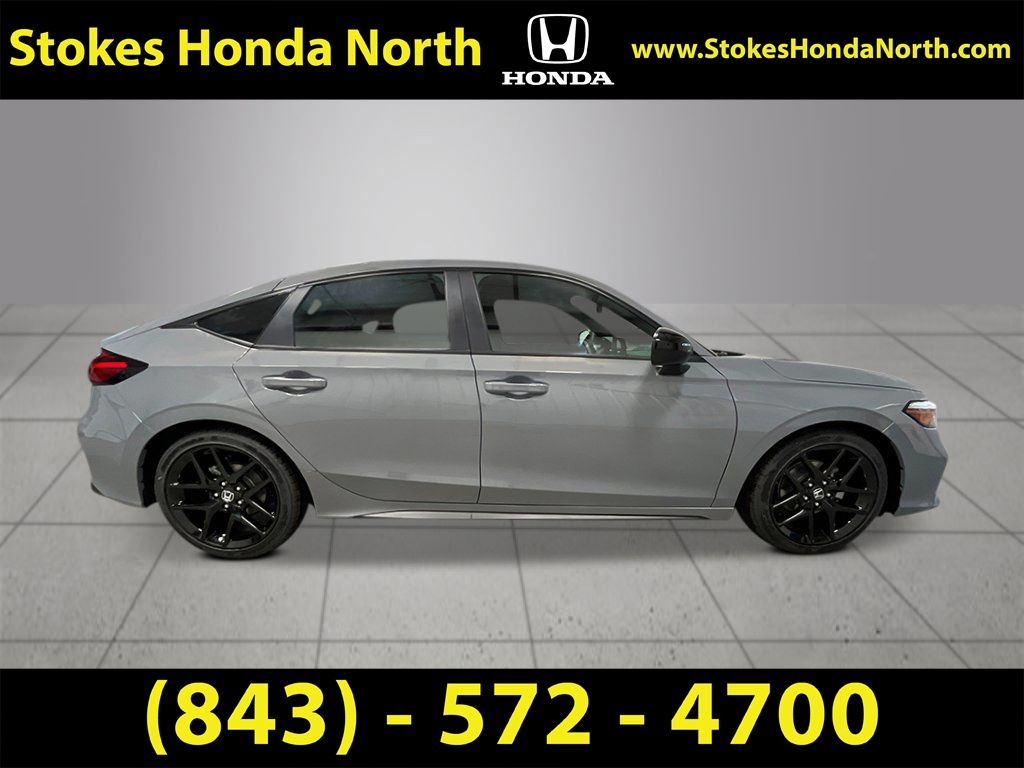 2026 Honda Civic Sport Gray at Stokes Honda North