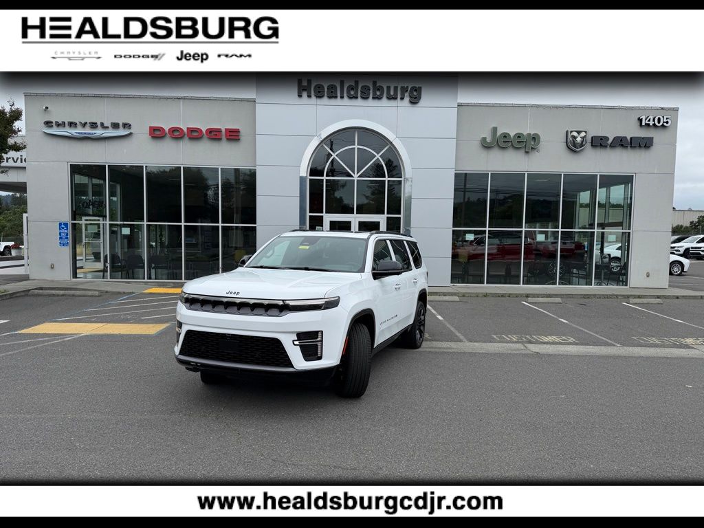 Bright White Clearcoat 2026 Jeep Grand Wagoneer SUV / Crossover Four-Wheel Drive 8-Speed Automatic