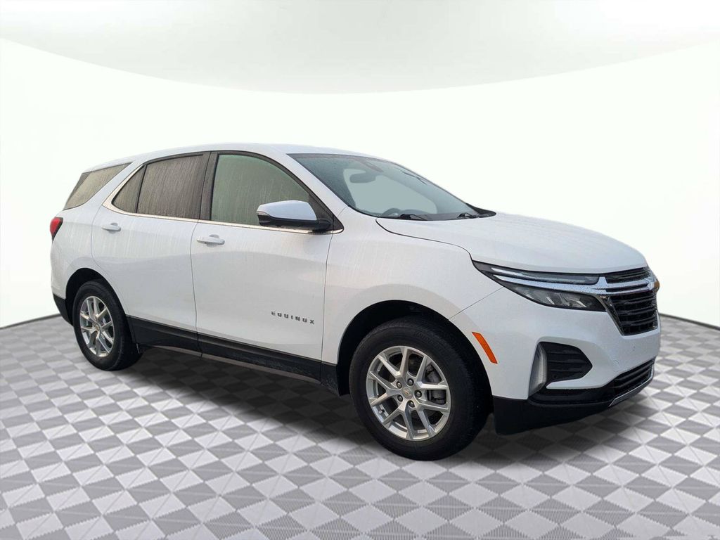 Summit White 2024 Chevrolet Equinox SUV / Crossover Four-Wheel Drive 6-Speed Automatic Overdrive