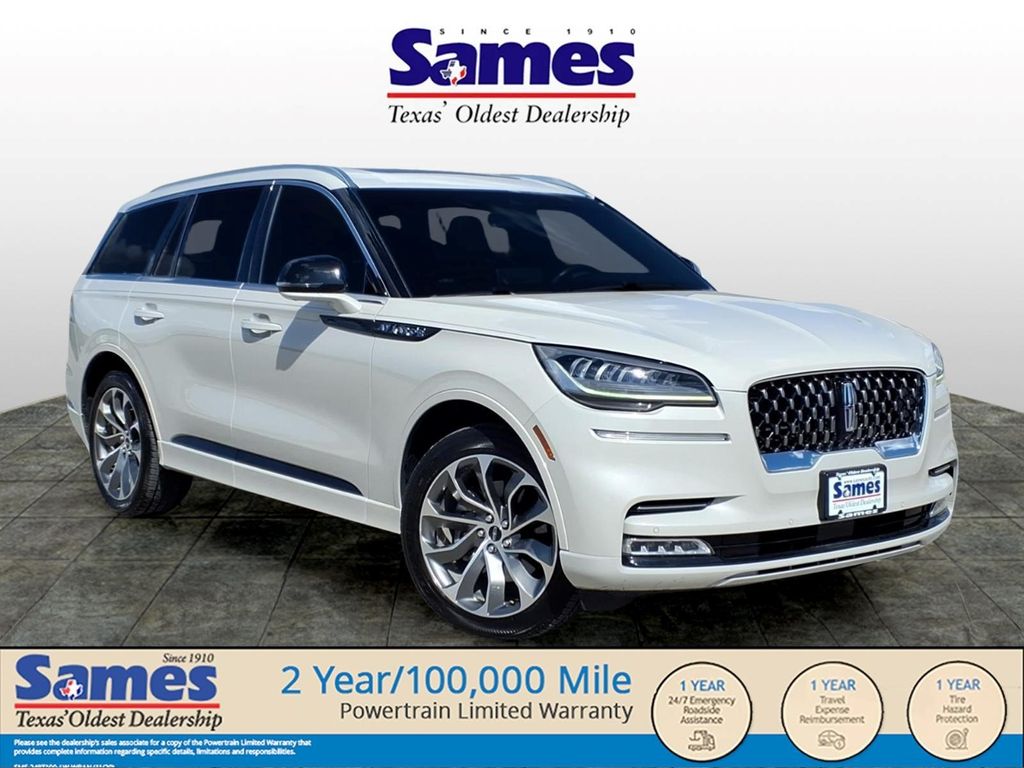 Ceramic White 2021 Lincoln Aviator SUV / Crossover All-Wheel Drive Automatic