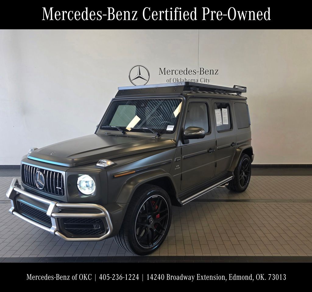 G manufaktur Dark Olive Green magno 2022 Mercedes-Benz G-Class AMG G 63 4MATIC SUV / Crossover All-Wheel Drive 9-Speed Automatic