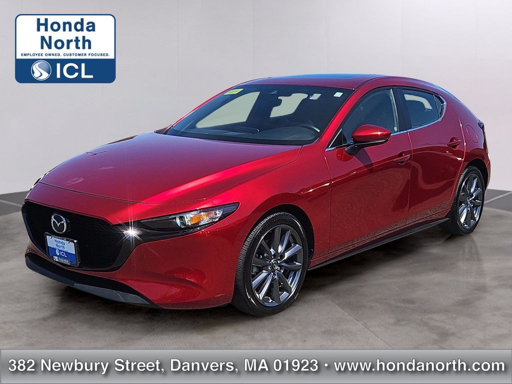 Soul Red Crystal Metallic 2021 Mazda MAZDA3 Hatchback All-Wheel Drive 6-Speed Automatic