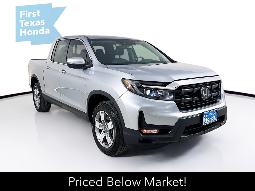 Silver 2026 Honda Ridgeline RTL AWD Pickup Truck All-Wheel Drive 9-Speed Automatic