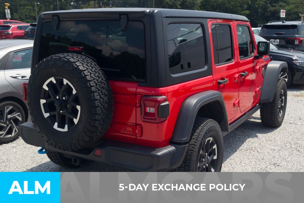 Used 2024 Red Jeep Rubicon 4xe image 3