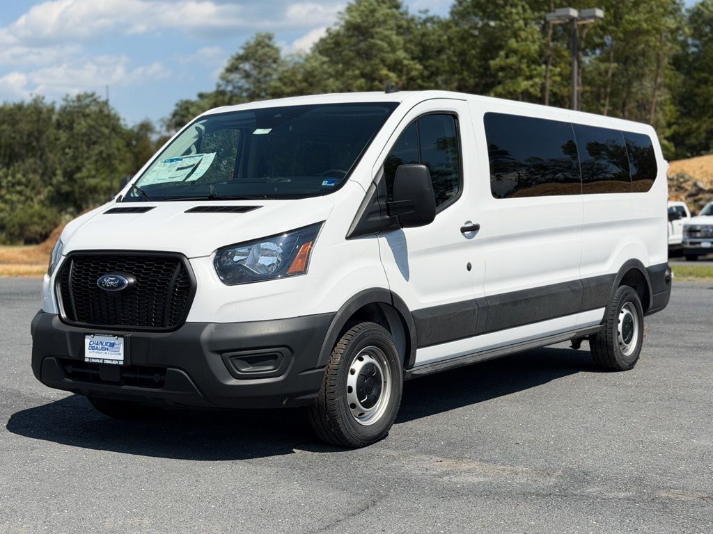 Oxford White 2025 Ford Transit Passenger Van Rear-Wheel Drive Automatic