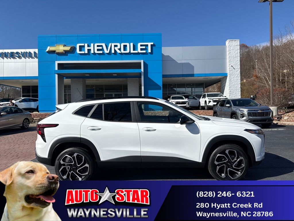 new 2025 Chevrolet Trax car, priced at $26,290