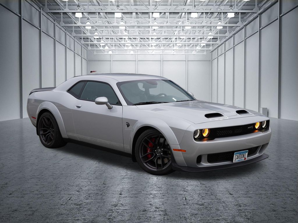 Triple Nickel Clearcoat 2019 Dodge Challenger SRT Hellcat Redeye Widebody RWD Coupe Rear-Wheel Drive 8-Speed Automatic