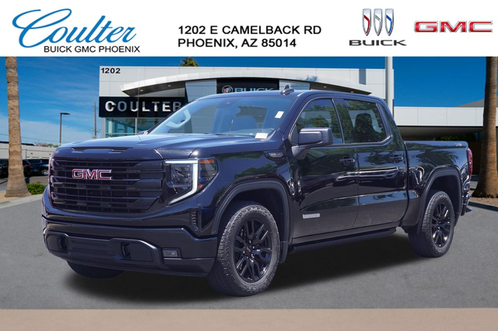 Onyx Black 2024 GMC Sierra 1500 Pickup Truck Four-Wheel Drive Automatic
