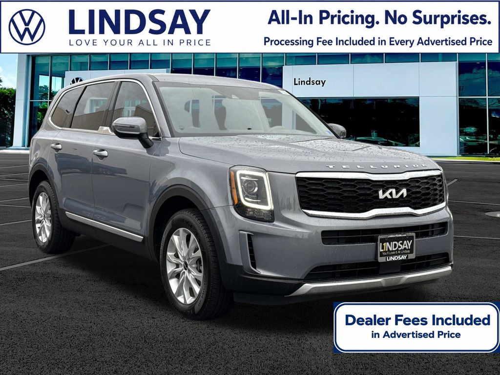 Everlasting Silver 2022 Kia Telluride SUV / Crossover All-Wheel Drive 8-Speed Automatic
