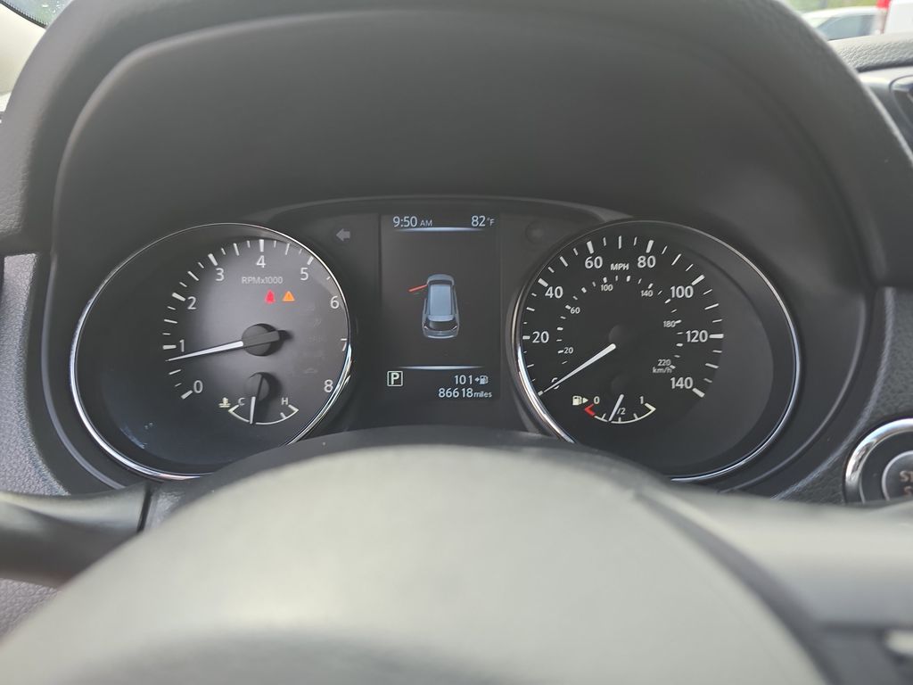 2017 Magnetic Black Nissan Rogue SV AWD SUV