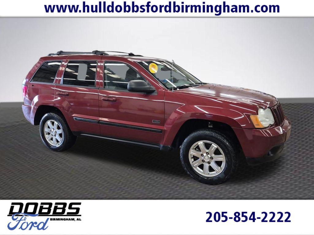 Red Rock Crystal Pearlcoat 2008 Jeep Grand Cherokee SUV / Crossover 4X2 5-Speed Automatic