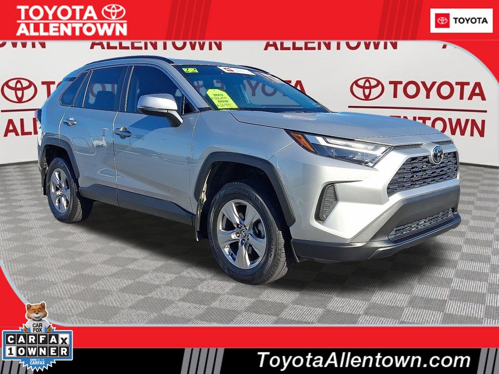 Silver Sky Metallic 2022 Toyota RAV4 SUV / Crossover All-Wheel Drive 8-Speed Automatic