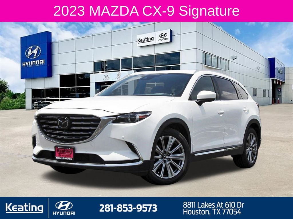 Snowflake White Pearl Mica 2023 Mazda CX-9 SUV / Crossover All-Wheel Drive 6-Speed Automatic
